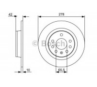 0986479515 BOSCH - купить в магазине запчастей по Украине