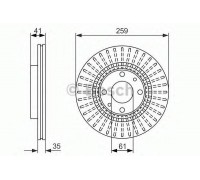 0986479833 BOSCH - купить в магазине запчастей по Украине