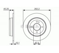 0986479A44 BOSCH - купить в магазине запчастей по Украине