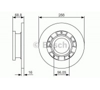 0986479A50 BOSCH - купить в магазине запчастей по Украине