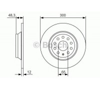 0986479A84 BOSCH - купить в магазине запчастей по Украине
