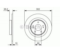 0986479B04 BOSCH - купити в магазині запчастин по Україні