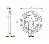 0986479B15 BOSCH - купить в магазине запчастей по Украине