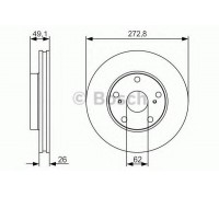 0986479S16 BOSCH - купить в магазине запчастей по Украине
