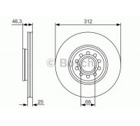 0986479S23 BOSCH - купить в магазине запчастей по Украине