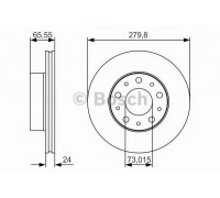 0986479S70 BOSCH - купить в магазине запчастей по Украине