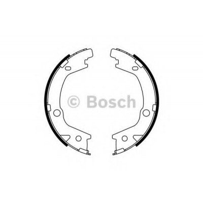 Комплект тормозных колодок, стояночная тормозная система 0986487770 BOSCH - купить в магазине запчастей по Украине