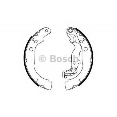 Комплект тормозных колодок 0986487774 BOSCH - купить в магазине запчастей по Украине