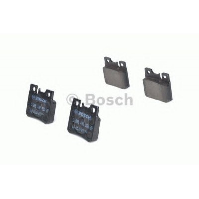 Комплект тормозных колодок, дисковый тормоз 0986490260 BOSCH - купить в магазине запчастей по Украине