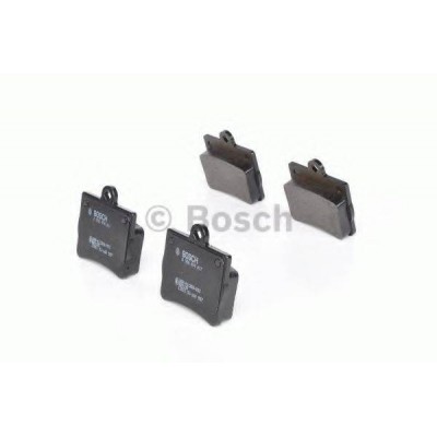 Комплект тормозных колодок, дисковый тормоз 0986494017 BOSCH - купить в магазине запчастей по Украине