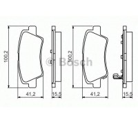 0986494557 BOSCH - купить в магазине запчастей по Украине