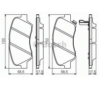 0986494563 BOSCH - купить в магазине запчастей по Украине