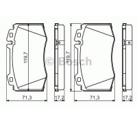 0986494576 BOSCH - купить в магазине запчастей по Украине
