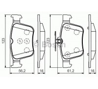 0986494658 BOSCH - купить в магазине запчастей по Украине