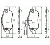 0986495097 BOSCH - купить в магазине запчастей по Украине