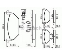 0986495213 BOSCH - купить в магазине запчастей по Украине