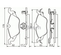 0986495223 BOSCH - купить в магазине запчастей по Украине