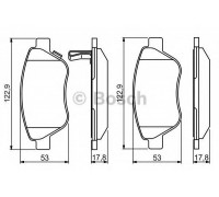 0986495237 BOSCH - купить в магазине запчастей по Украине