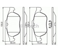 0986495264 BOSCH - купить в магазине запчастей по Украине