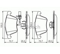 0986495272 BOSCH - купить в магазине запчастей по Украине