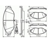 0986495350 BOSCH - купить в магазине запчастей по Украине