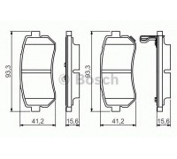0986495354 BOSCH - купить в магазине запчастей по Украине