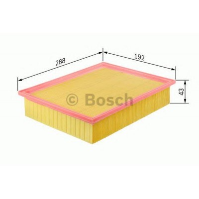 Воздушный фильтр 0986626850 BOSCH - купить в магазине запчастей по Украине