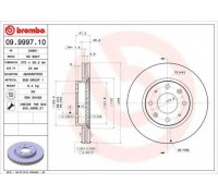 09999710 BREMBO - купить в магазине запчастей по Украине