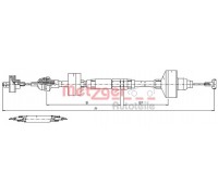 Трос, управление сцеплением METZGER 10.3144 103144 METZGER - купить в магазине запчастей по Украине