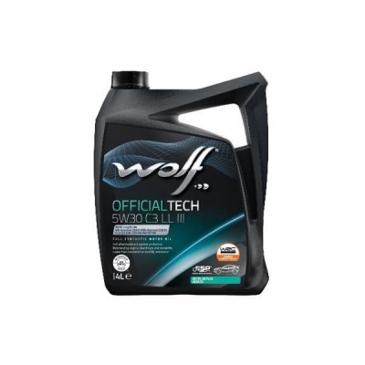 Масло Official Tech 5W30 C3 LL III 4л. 1048180 WOLF - купити в магазині запчастин по Україні