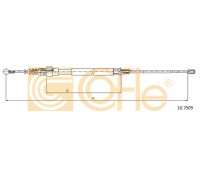 Трос, стояночная тормозная система COFLE 10.7509 107509 COFLE - купить в магазине запчастей по Украине