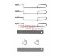Комплектующие, колодки дискового тормоза METZGER 109-1280 1091280 METZGER - купить в магазине запчастей по Украине