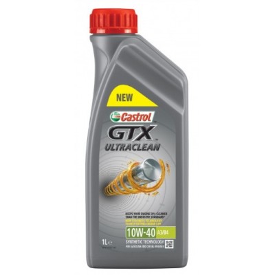 Олива моторна GTX 10W-40 1л 10W40GTXA3B41L CASTROL - купити в магазині запчастин по Україні