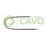FIAT Трос ручного тормоза Panda 03- 1430 1182 прав CAVO 1102 601 1102601 CAVO - купити в магазині запчастин по Україні