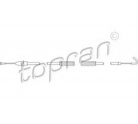 Трос, замок двери TOPRAN 113 429 113429 TOPRAN - купить в магазине запчастей по Украине