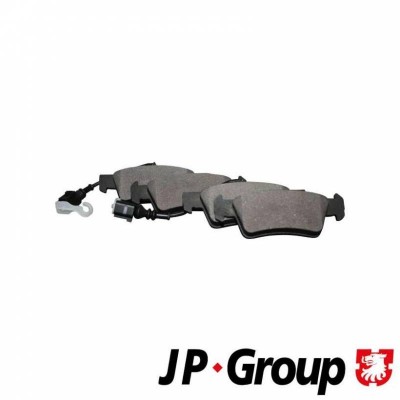Комплект тормозных колодок, дисковый тормоз 1163706710 JP GROUP - купити в магазині запчастин по Україні