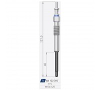 DB Свеча накала (двойная спираль) 11V Smart 0.8d 0 A-N PARTS 122 392 122392 A-N PARTS - купити в магазині запчастин по Україні