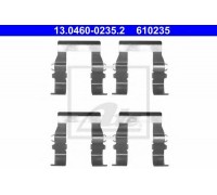 Комплектующие, колодки дискового тормоза ATE 13.0460-0235.2 13046002352 ATE - купить в магазине запчастей по Украине