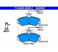 Комплект тормозных колодок, дисковый тормоз ATE 13.0460-2829.2 13046028292 ATE - купить в магазине запчастей по Украине