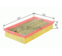 Воздушный фильтр BOSCH 1 457 433 742 1457433742 BOSCH - купить в магазине запчастей по Украине