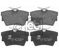 Комплект тормозных колодок, дисковый тормоз FEBI BILSTEIN 16472 16472 FEBI BILSTEIN - купить в магазине запчастей по Украине
