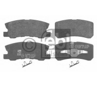 Комплект тормозных колодок, дисковый тормоз FEBI BILSTEIN 16583 16583 FEBI BILSTEIN - купить в магазине запчастей по Украине