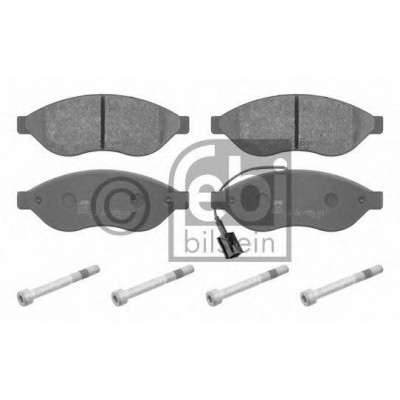 Комплект тормозных колодок, дисковый тормоз 16716 FEBI BILSTEIN - купить в магазине запчастей по Украине