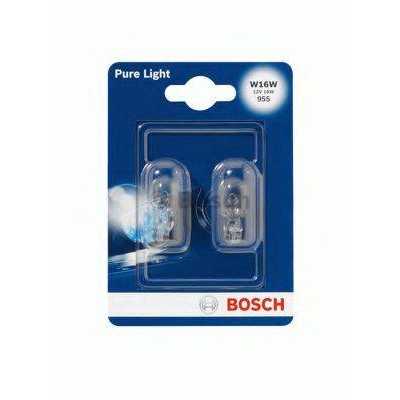 W16W 12V 16W Автолампа 1987301049 BOSCH - купити в магазині запчастин по Україні