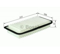 Воздушный фильтр BOSCH 1 987 429 184 1987429184 BOSCH - купить в магазине запчастей по Украине