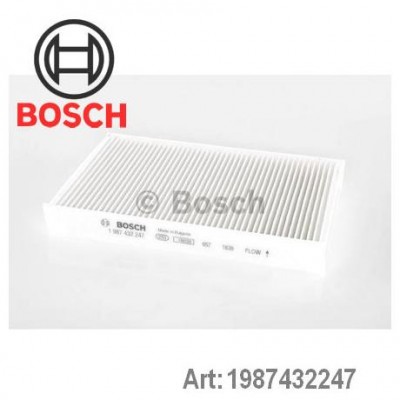 Фильтр, воздух во внутренном пространстве 1987432247 BOSCH - купити в магазині запчастин по Україні