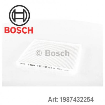 Фильтр, воздух во внутренном пространстве 1987432254 BOSCH - купити в магазині запчастин по Україні