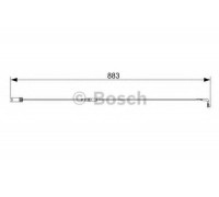 Сигнализатор, износ тормозных колодок BOSCH 1 987 473 005 1987473005 BOSCH - купить в магазине запчастей по Украине