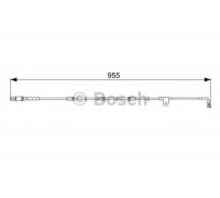 Сигнализатор, износ тормозных колодок BOSCH 1 987 473 028 1987473028 BOSCH - купить в магазине запчастей по Украине