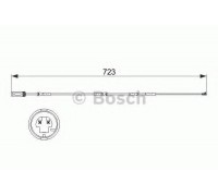 Сигнализатор, износ тормозных колодок BOSCH 1 987 473 514 1987473514 BOSCH - купить в магазине запчастей по Украине